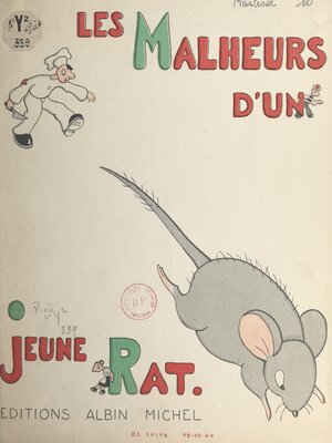cover image of Les malheurs d'un jeune rat